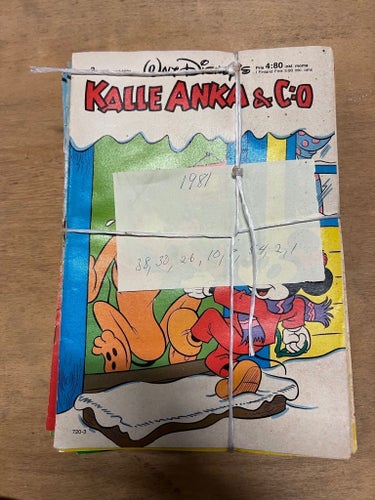 Kalle Anka & C:o, 1981