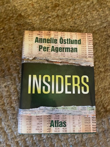 Insiders av Annelie Östlund och Per Agerman, 2009. Swisha gärna.