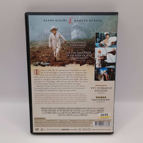 DVD - Fitzcarraldo - 1982 - Klaus Kinski & Werner Herzog
