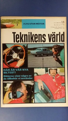 Teknikens Värld nr 18 1966: Opel Rekord 1967, Vauxhall Cresta