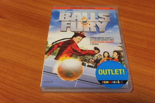 DVD-film: Balls of fury (Dan Fogler, Christopher Walken)