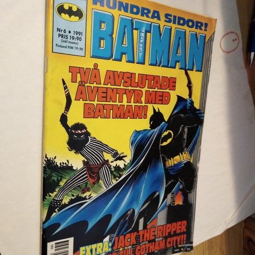Batman 1991 nr 6. Fine plus