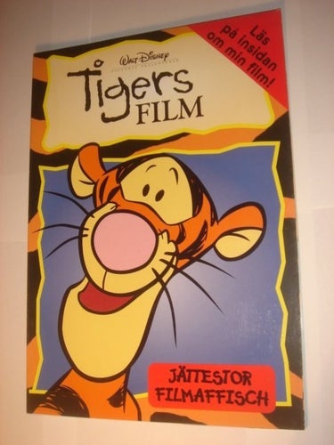 NALLE PUH STOR AFFISCH FRÅN TIDNING 2002 nr 8
