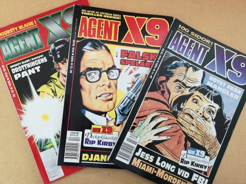 Agent X9 1993 - 3 nummer (nr 11-13)