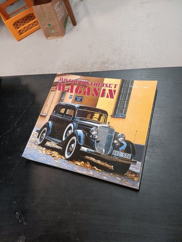 MOTORHISTORISKT MAGASIN ÅRGÅNG 1990 6 NR