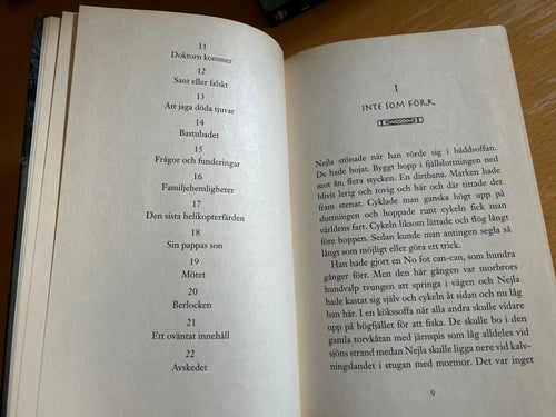 Skuggrädsla av Annica Wennström, bok, SM, Very fine plus
