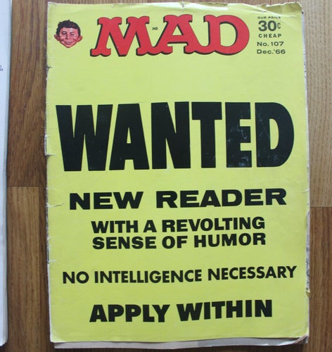 MAD 1966 nr 107 obs USA/engelsk