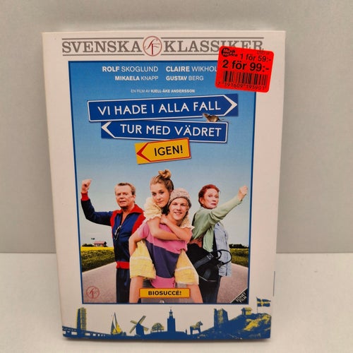Vi hade i alla fall tur med vädret igen - Region 2, DVD-Film, Fint skick