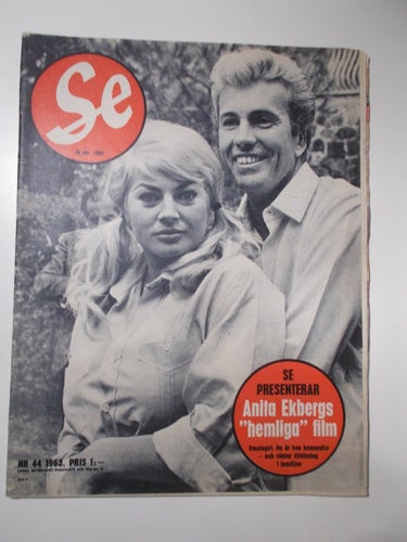 SE Nr 44 1963 Anita Ekberg Sonny Liston
