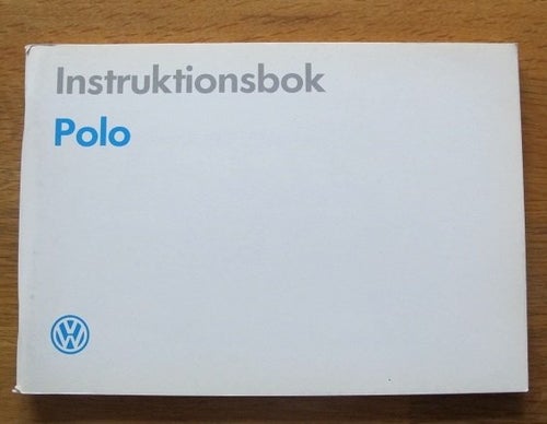 Instruktionsbok - Volkswagen Polo (1990.08)