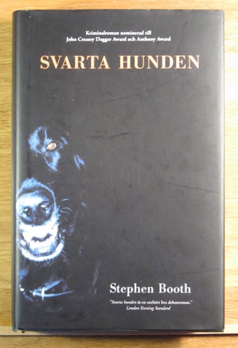 Stephen Booth Svarta hunden Inbunden Nyskick!