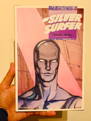 Original edition The Silver Surfer Hardcover, Stan Lee & Moebius, 1988