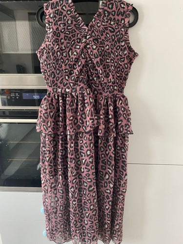NY Cool tuff NY EMP Elvira Gothicana rosa klänning, storlek L