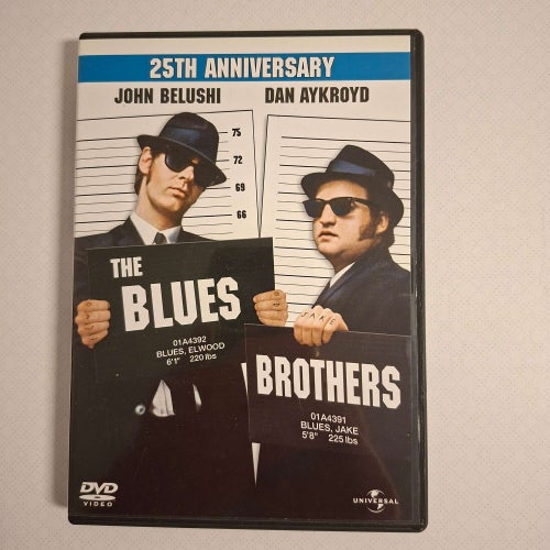The Blues Brothers 25th Anniversary DVD 2-Disc | SVENSK TEXT | Belushi Aykroyd