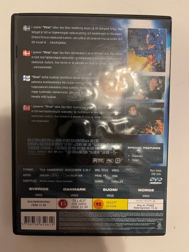 DVD: Virus (1999)