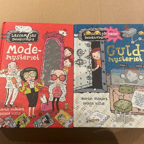 LasseMajas Detektivbyrå: Modemysteriet och Guld-mysteriet av Martin Widmark och