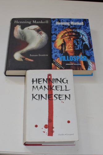 Henning Mankell Villospår Kinesen Innan frosten