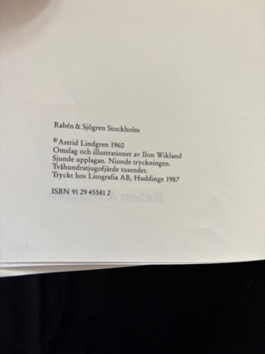 Mio, min Mio - Astrid Lindgren