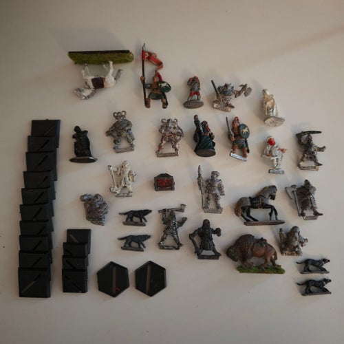 Ral Partha Fantasy miniatures from 1980s. Lord of the Rings theme