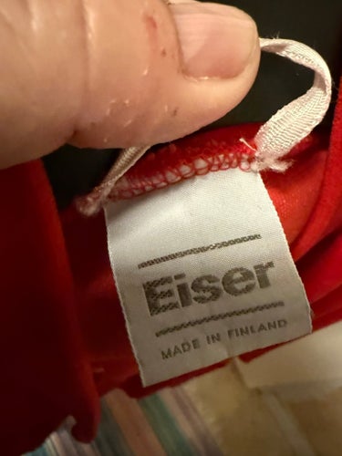 Eiser röd klänning, storlek 34/36