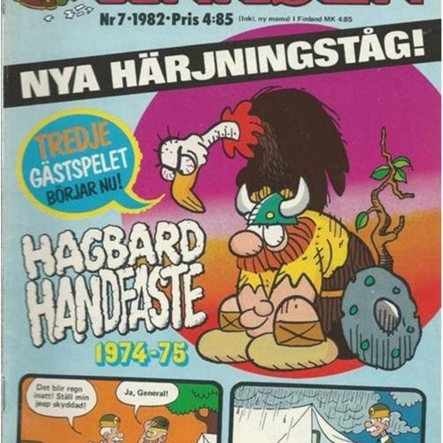 KNASEN NR 7 1982 - NYA HJÄRNINGSTÅG !