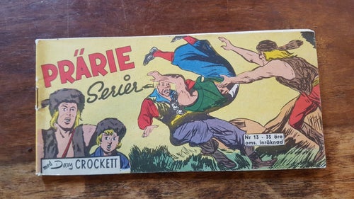 Prärieserier Med Davy Crockett / nr 13, 1962 / Gott skick