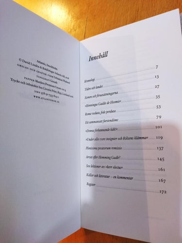 Hemming Gadh Vasatidens gudfader av David Lindén. Very Fine+. BM