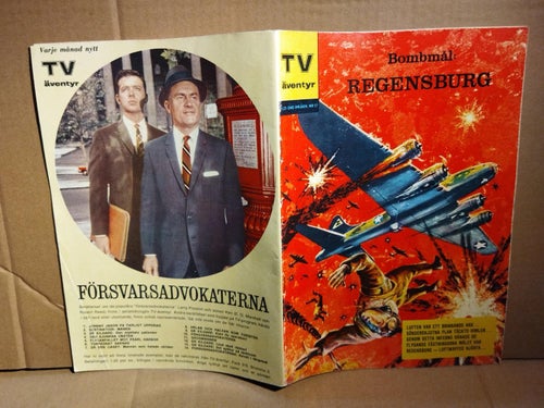 TV-äventyr 1963 nr 17 Bombmål: Regensburg! Very Good plus