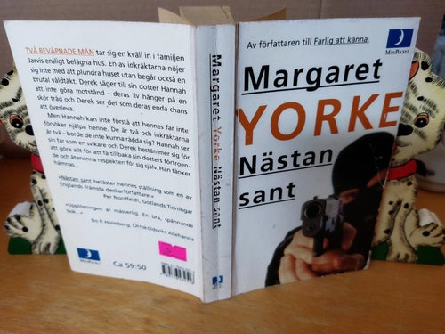 Nästan sant Margaret Yorke. Bok. Very Good