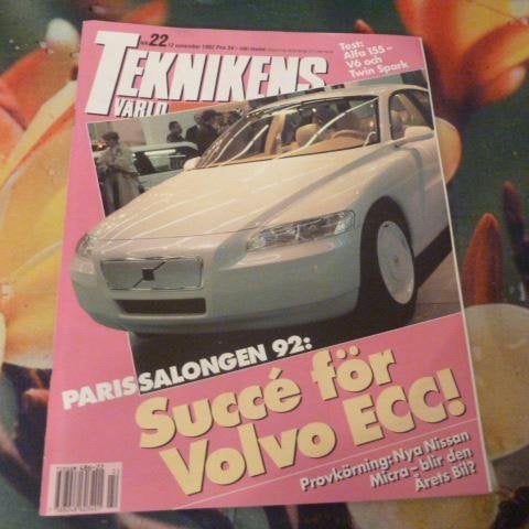 TEKNIKENS VÄRLD, NR 22 - 1992, TIDNING