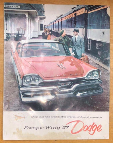 Försäljningsbroschyr 1957 Dodge
