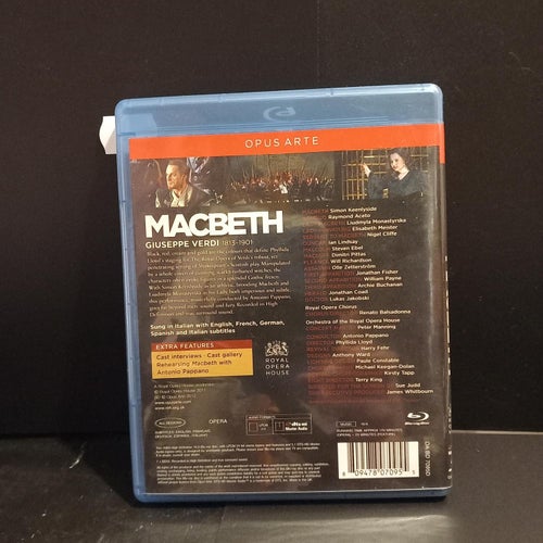 Macbeth - Royal Opera House - Blu-ray