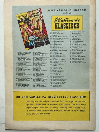 Ill Klassiker - 99. Den osynlige mannen. FN+