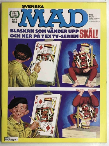 MAD - 1984:7 VF-NM