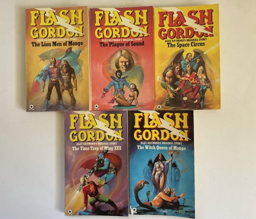Alex Raymond: Flash Gordon 1-5 (Complete - Rare Star Publishing!)