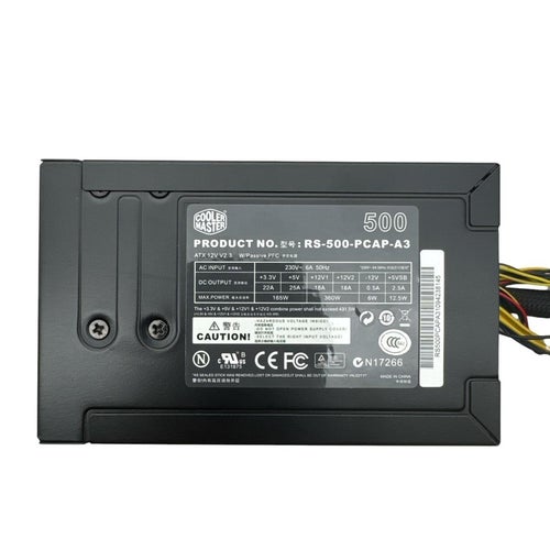 Cooler Master 500W RS-500-PCAP-A3 Power Supply/ nätaggregat (beg)