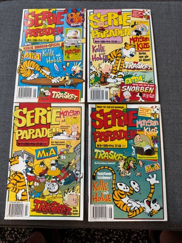 Serieparaden Kalle och Hobbe, Träsket, Morgan & Klos 1995