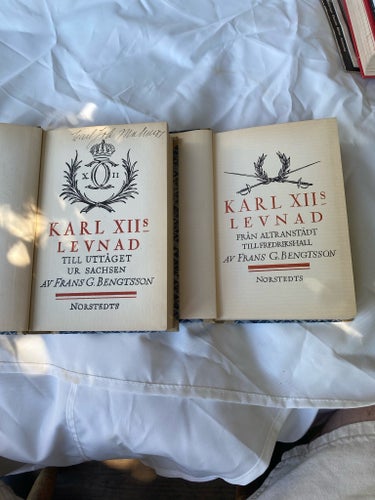 Karl XII:s levnad av Frans G. Bengtsson, 1935-1936