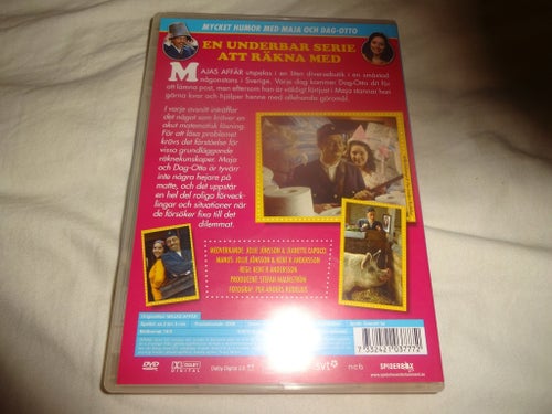 Maja's Affär Räkna med Dag-Otto DVD