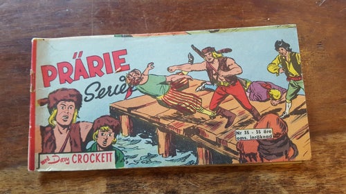 Prärieserier Med Davy Crockett / nr 35, 1962 / Gott skick