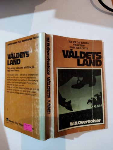 Våldets land av W. D. Overholser. bok, pocket. Good+