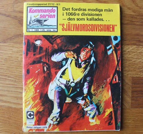 Kommandoserien 1969 nr 1 Självmordsdivisionen