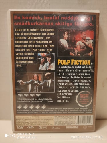 Pulp Fiction *John Travolta* - DVD