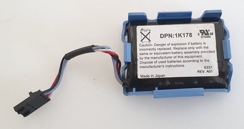 Dell PowerEdge 2650 - 3.7V Lithium-Ion Raid Battery 1K240 01K240