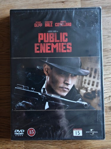 Public Enemies - Helt ny inplastad dvd