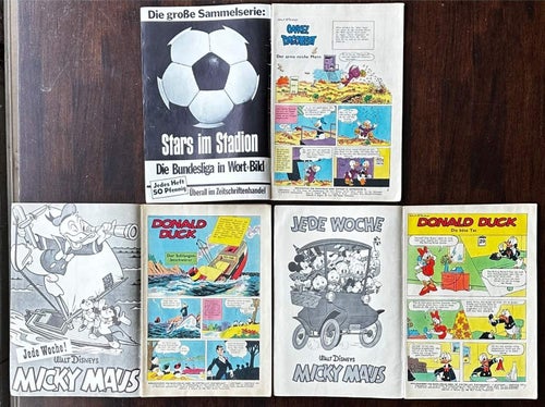 Walt Disney Die tollsten Geschichten von Donald Duck Sonderhefte 4/1966, 3 st