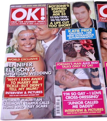 OK Magazine-2 issues included-October 2009-NEW-Weight 774g-FREE postage Sweden
