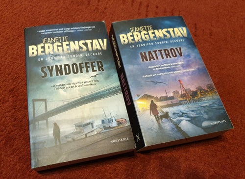 Jeanette Bergenstav - Syndoffer & Nattrov. Bok 1 och 2 i denna fantastiska serie
