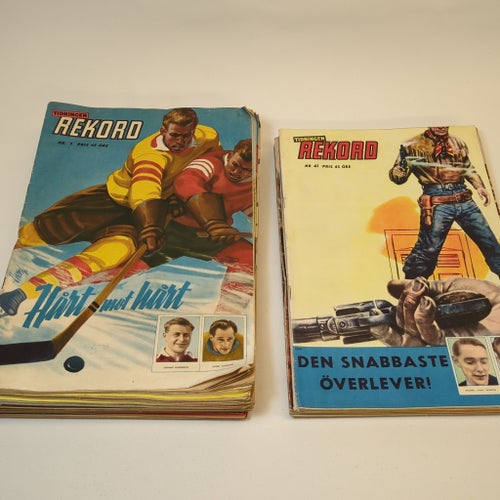 Tidningen REKORD 1958