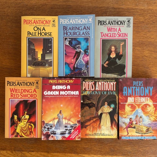 Piers Anthony - Incarnations of Immortality (Komplett 1-7) Sci-Fi / Fantasy